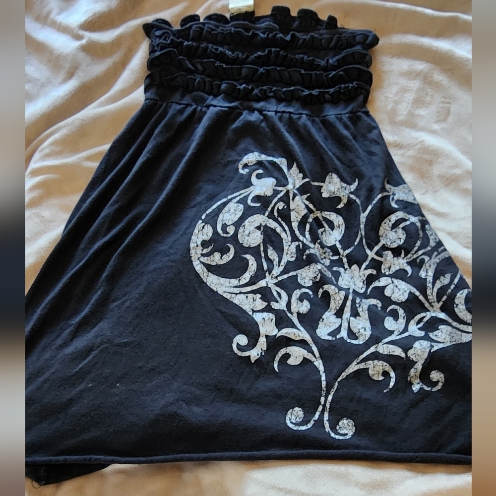 Black swimsuit cover up